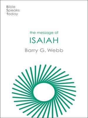 cover image of The Message of Isaiah